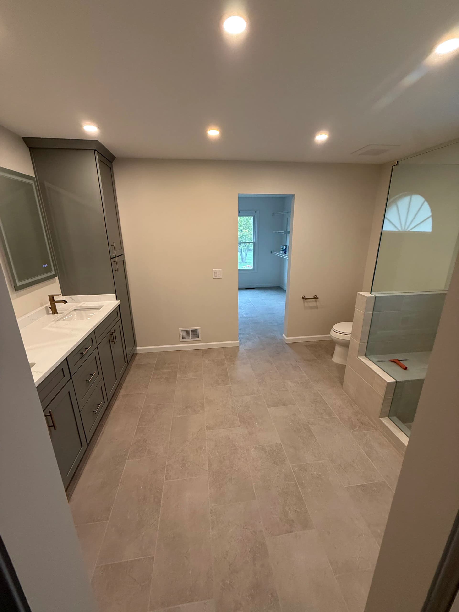 Full Master Bathroom Remodel Opens Up a Cramped Space in Saline