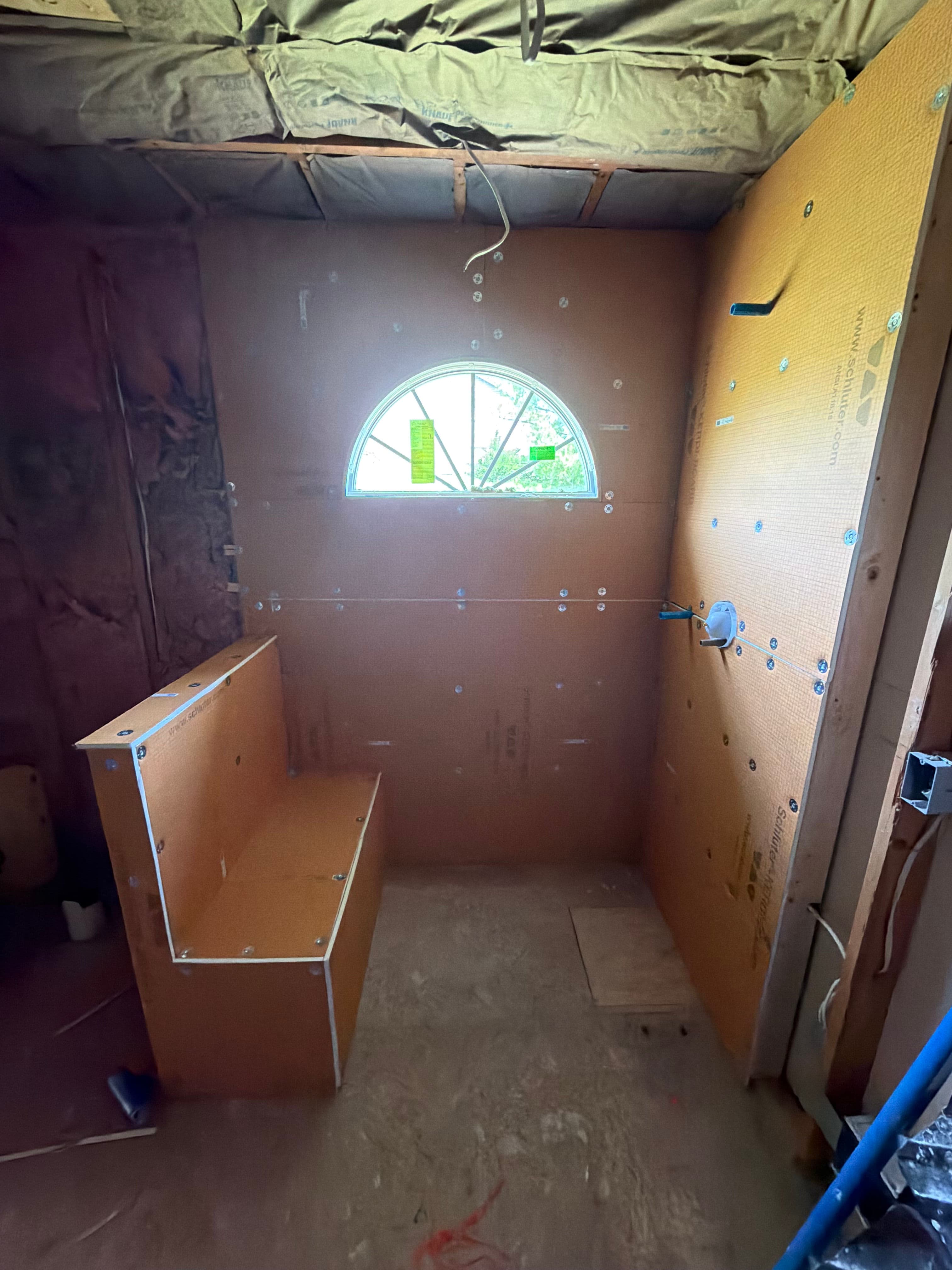 Project Shower Waterproofing and Pan Work in Saline image
