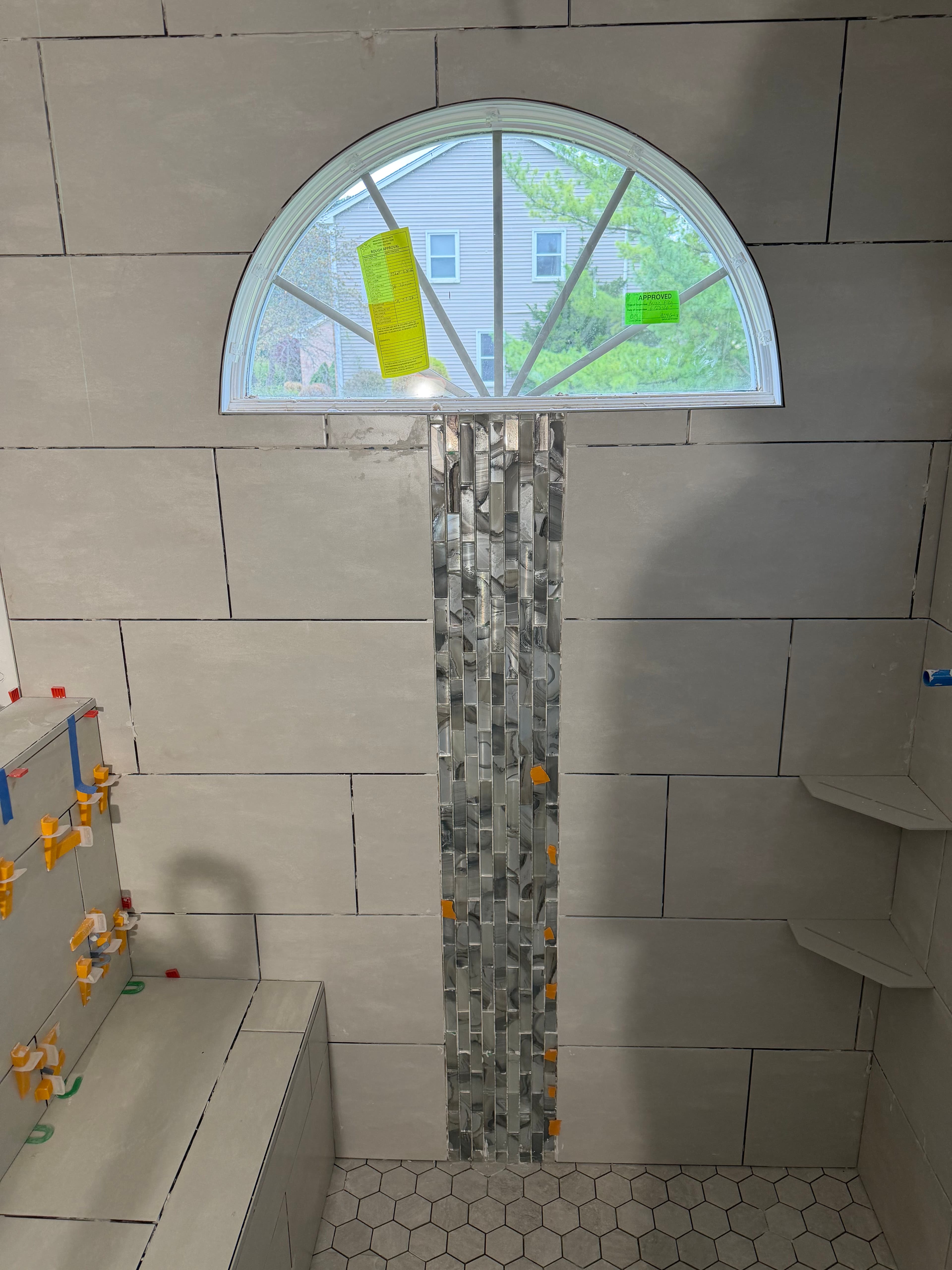 Project Saline Bathroom Tile Work Almost at the Finish Line image