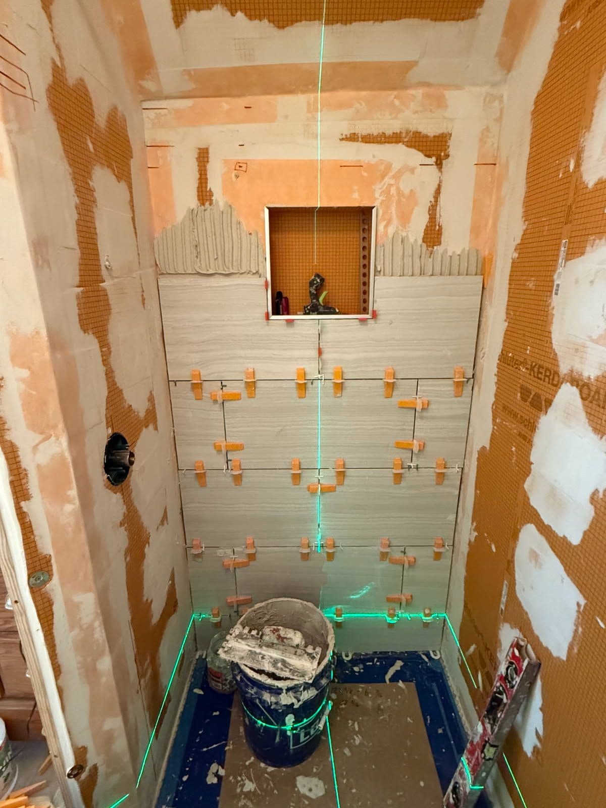 Project Crafting a Custom Shower in Chelsea Michigan image