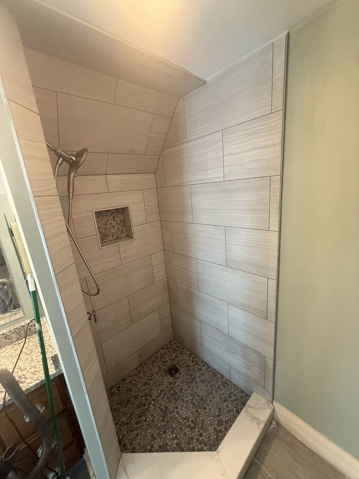 Project Chic Shower Upgrade in Chelsea MI image