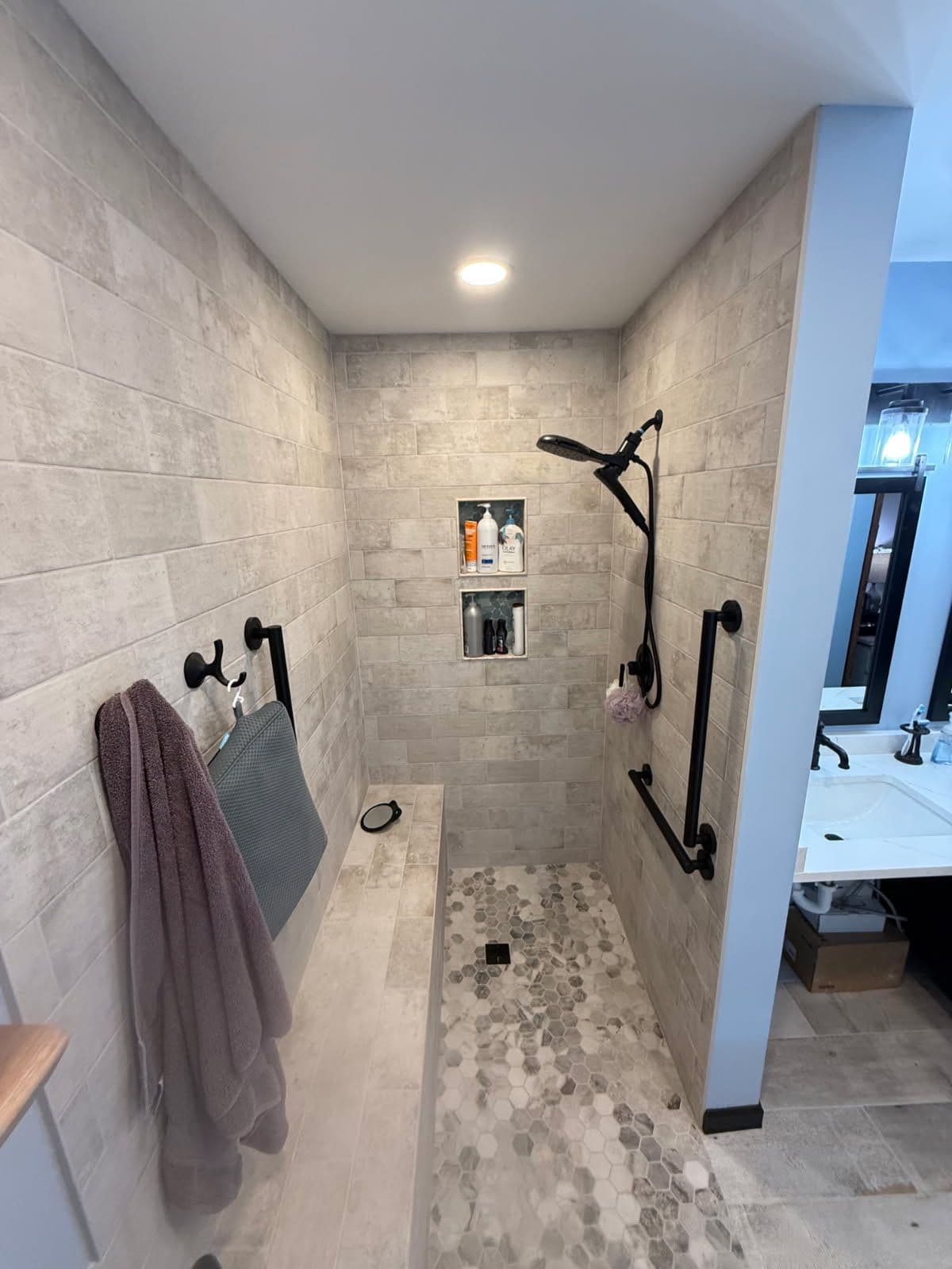Project Modern ADA Bathroom Remodel in Saline image