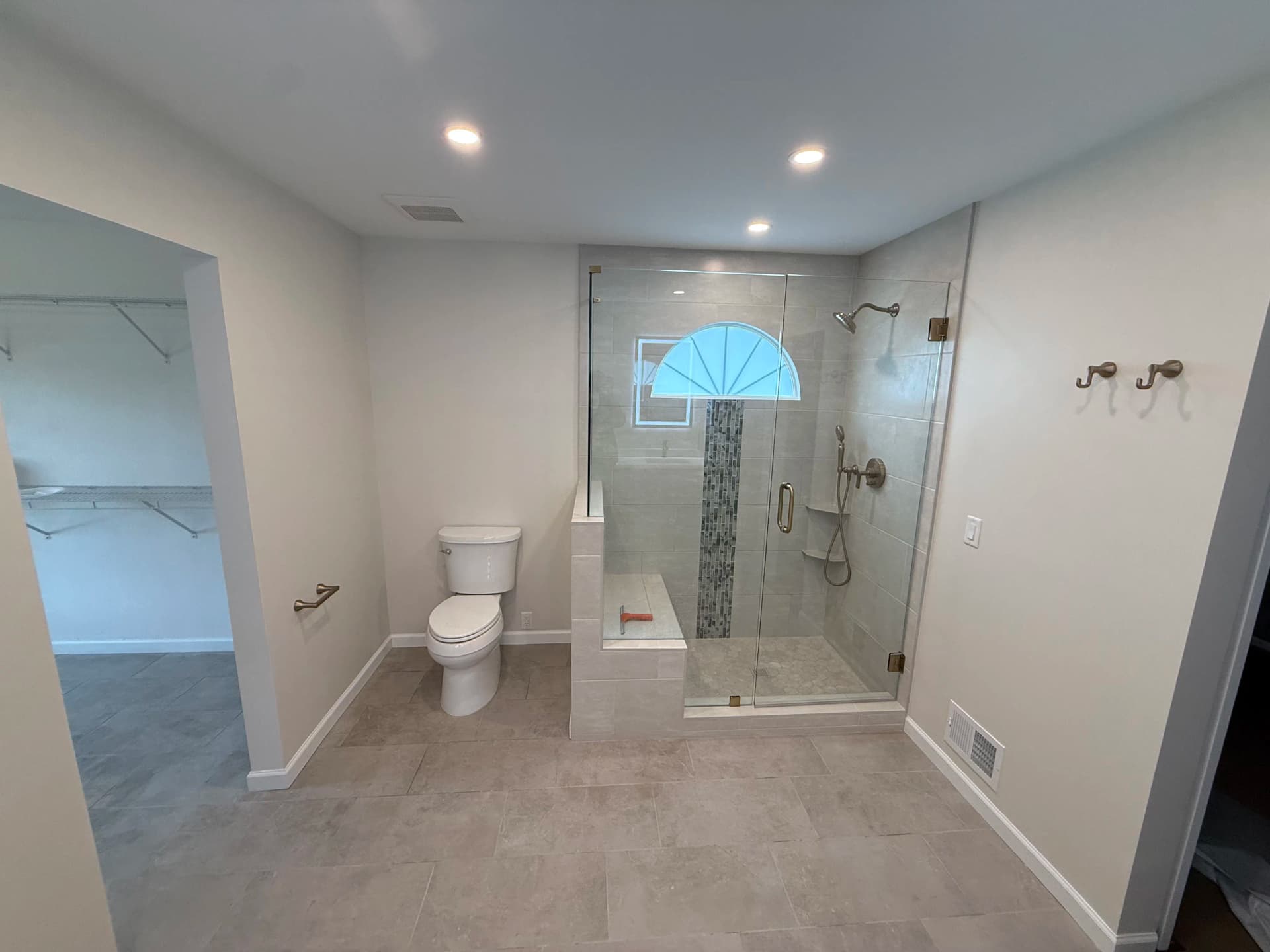 Gallery photos for Full Master Bathroom Remodel Opens Up a Cramped Space in Saline: Image #2