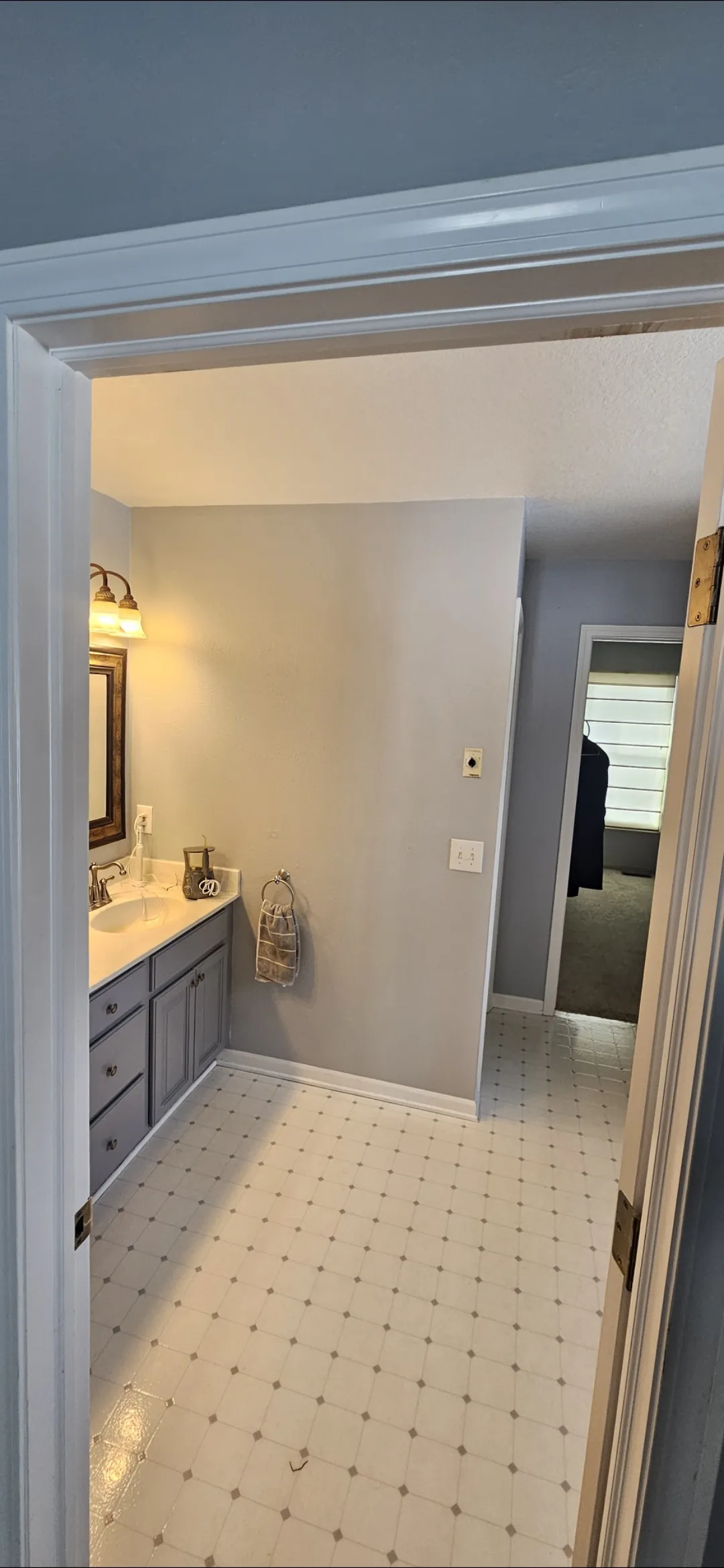 Gallery photos for Full Master Bathroom Remodel Opens Up a Cramped Space in Saline: Image #1