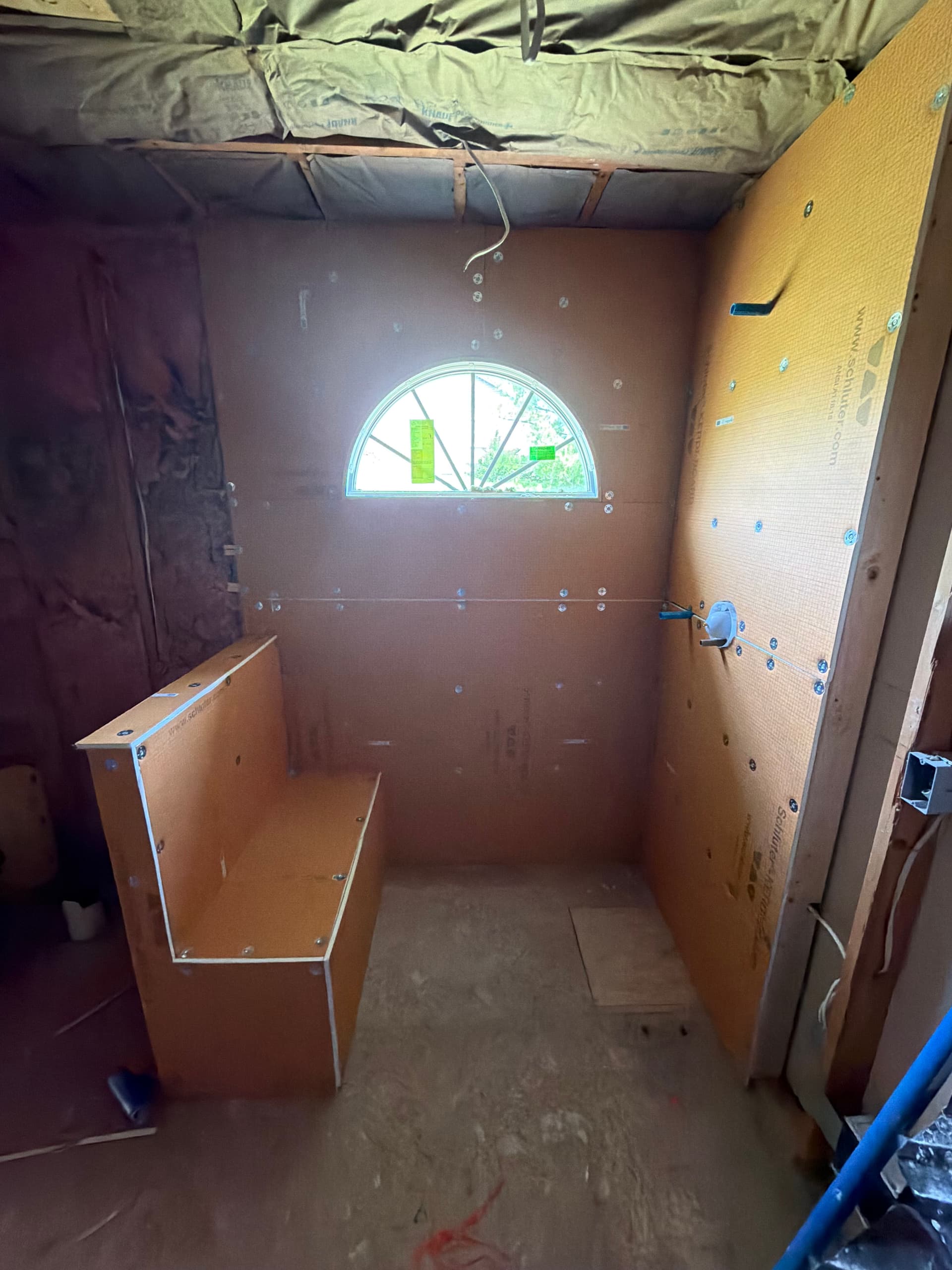 Shower Waterproofing and Pan Work in Saline image